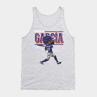 Adolis Garcia Texas Cartoon Tank Top